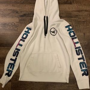 White Hollister Hoodie